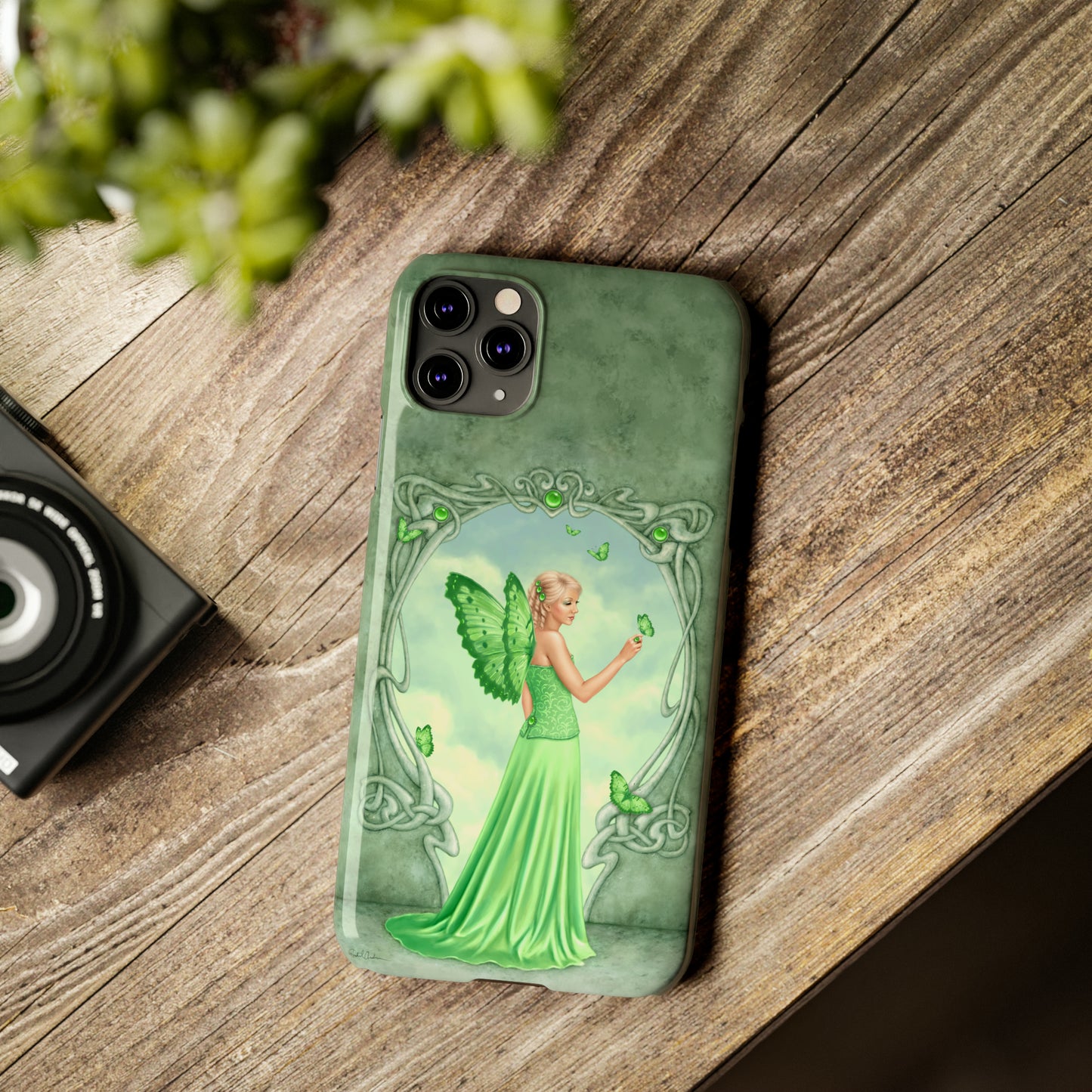 Phone Case - Peridot Birthstone Fairy