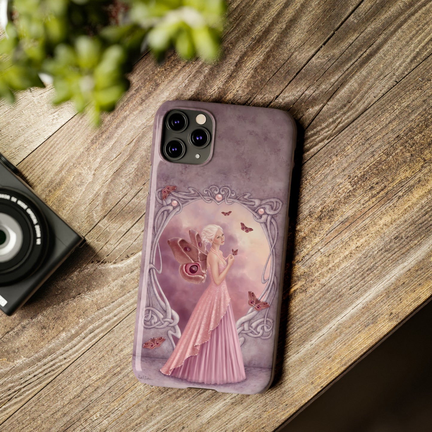 Phone Case - Pearl Birthstone Fairy