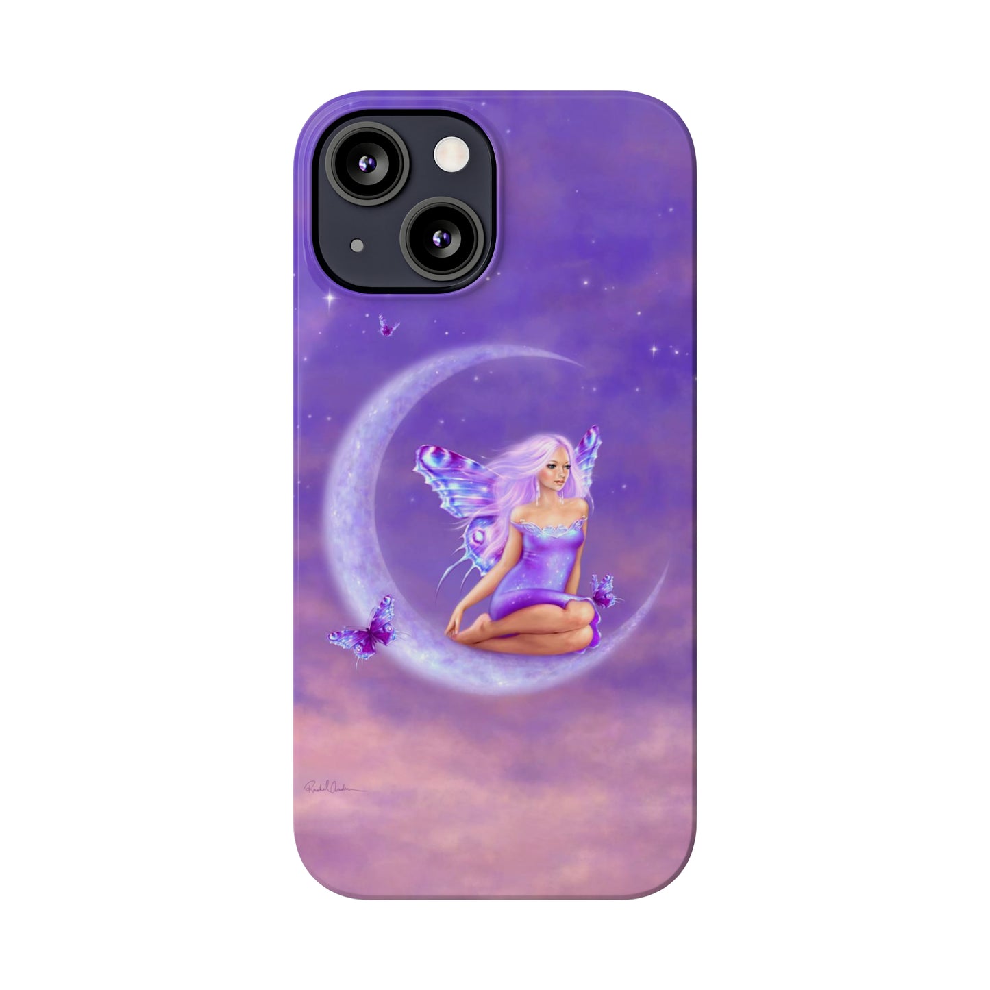 Slim Phone Case - Lavender Moon