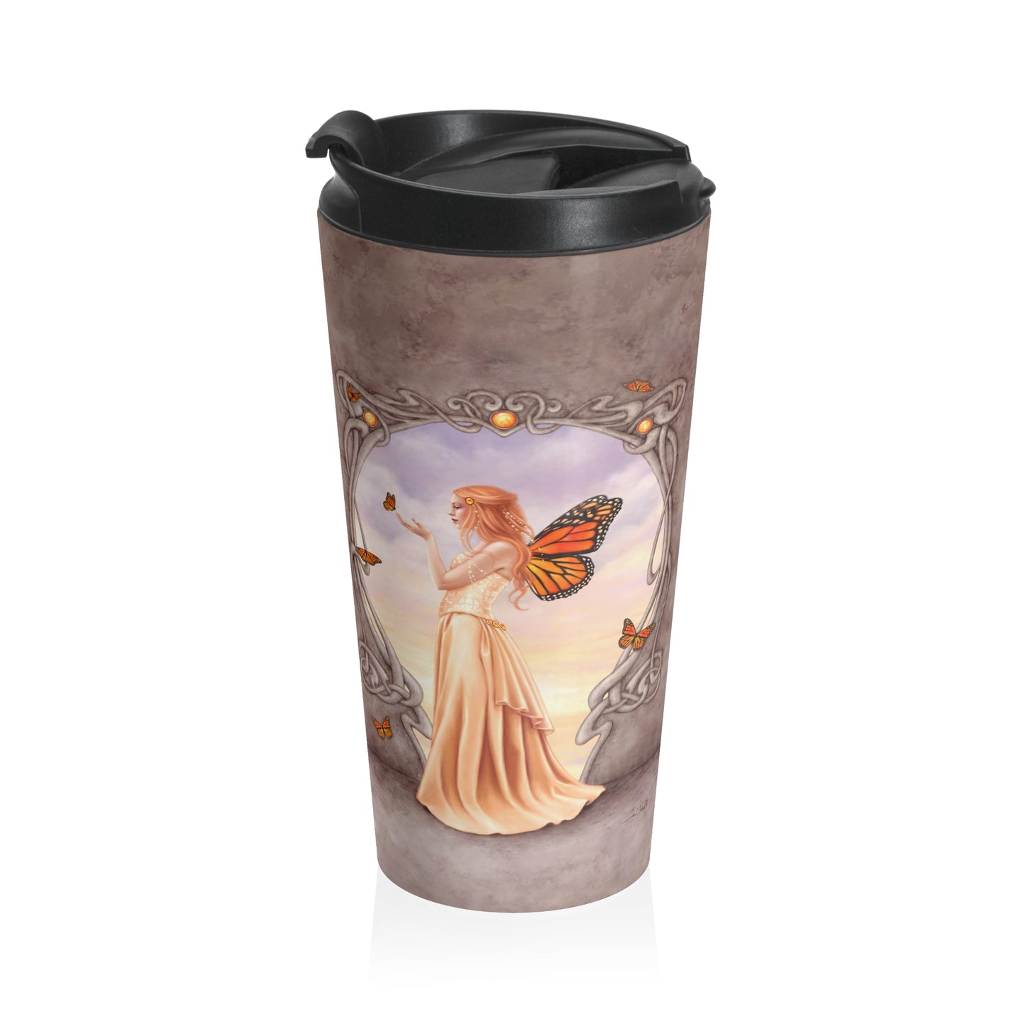 Travel Mug - Birthstones - Citrine