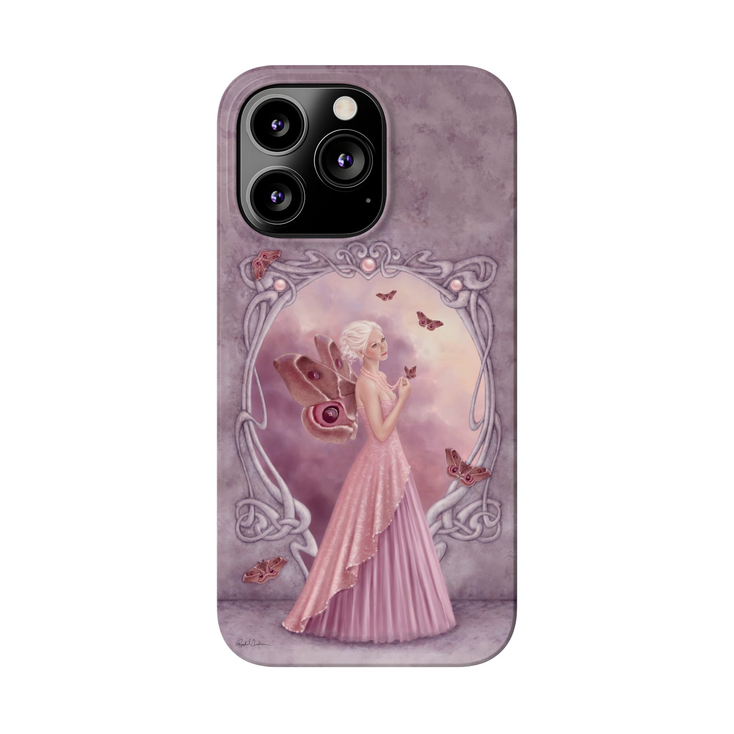Phone Case - Pearl Birthstone Fairy