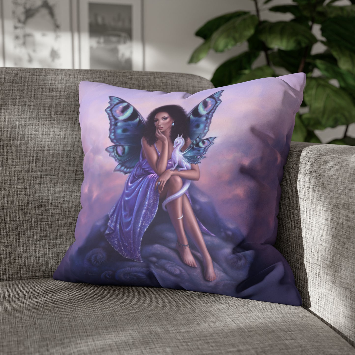 Throw Pillow Cover - Evanescent