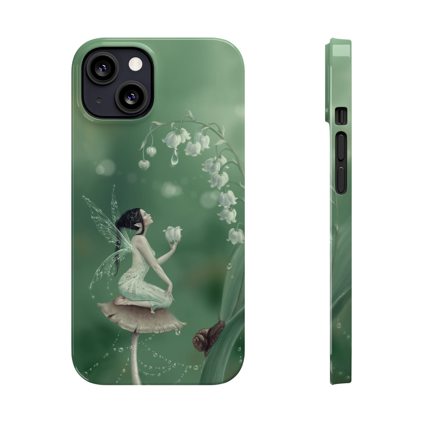 Slim Phone Case - Lily of the Valley
