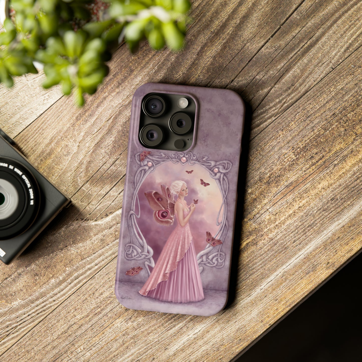 Phone Case - Pearl Birthstone Fairy