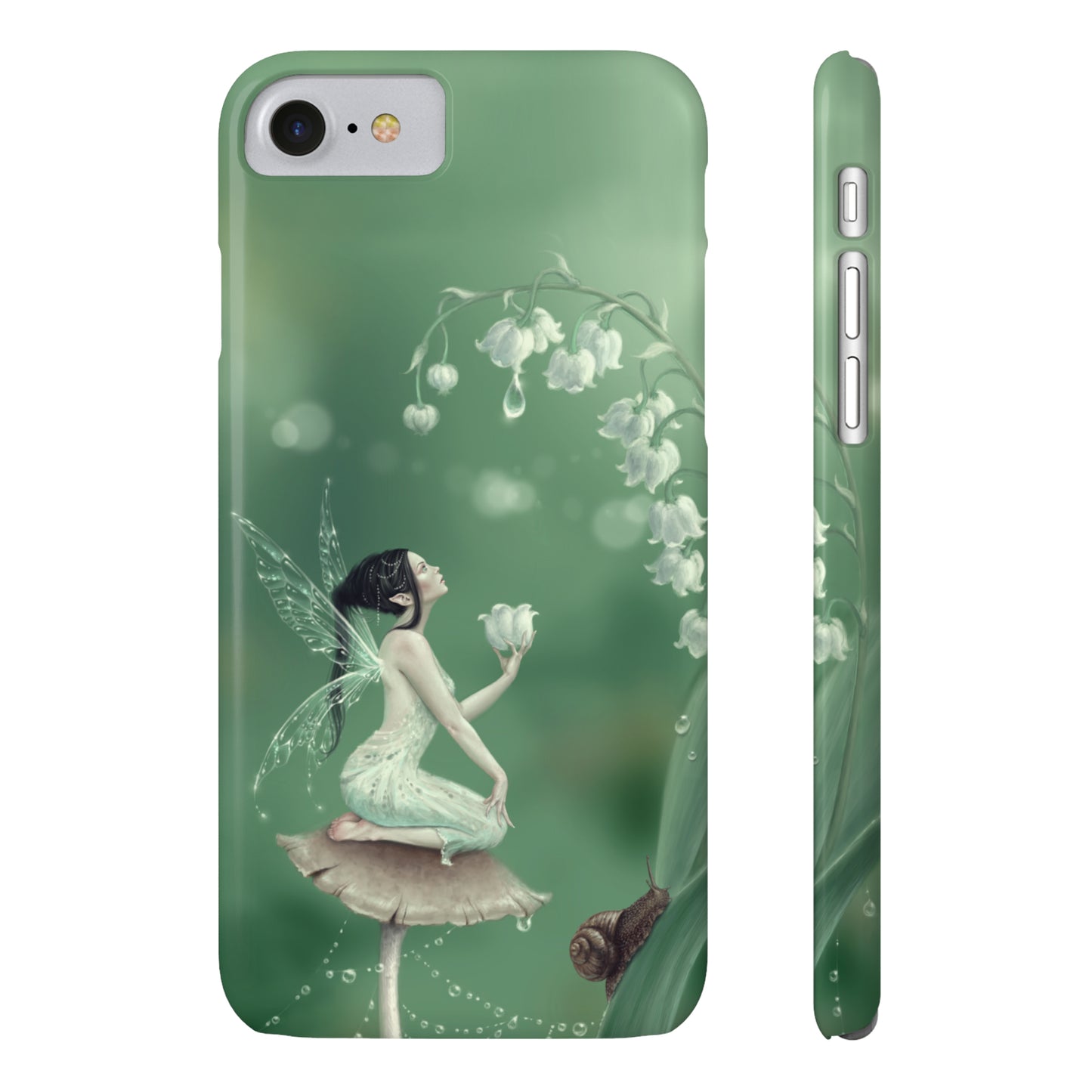 Slim Phone Case - Lily of the Valley