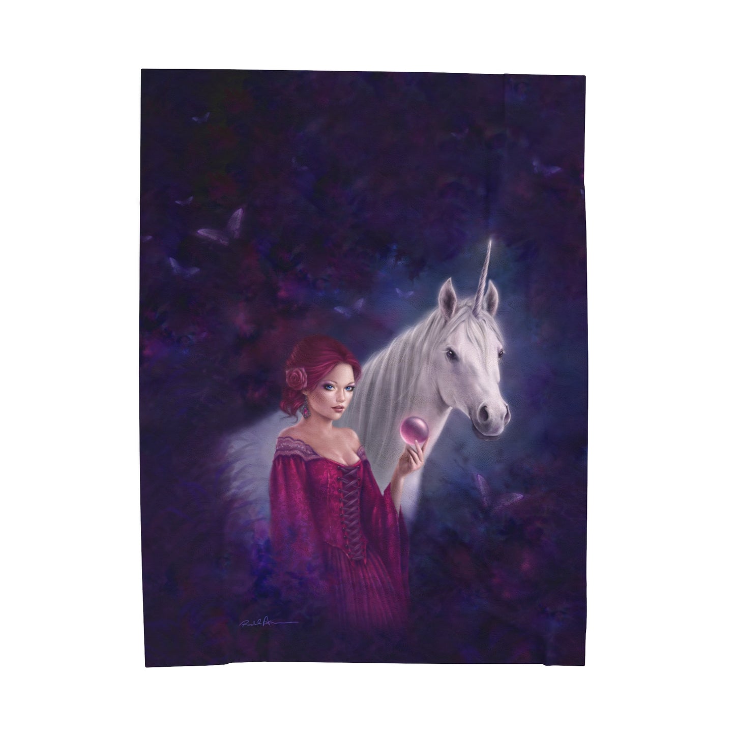 Velveteen Plush Blanket - The Mystic