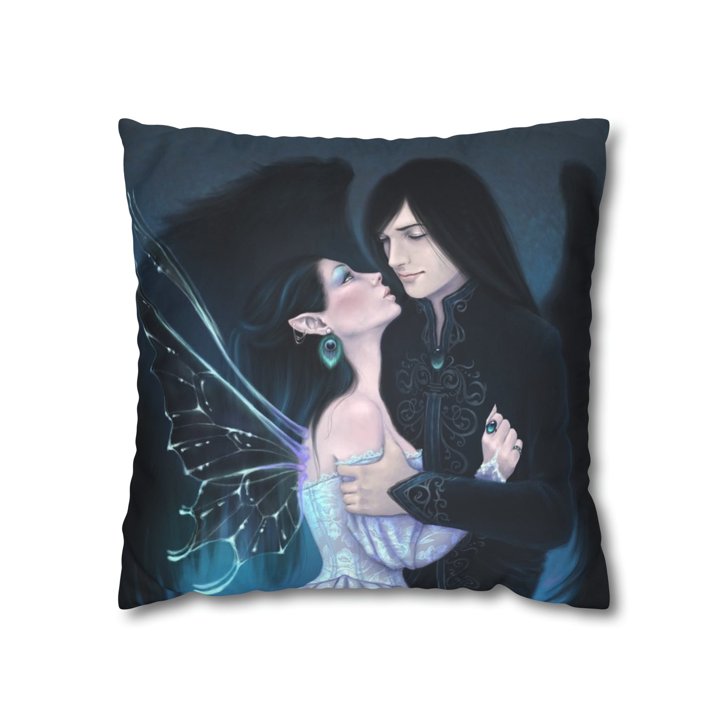 Throw Pillow Cover - Sapphire