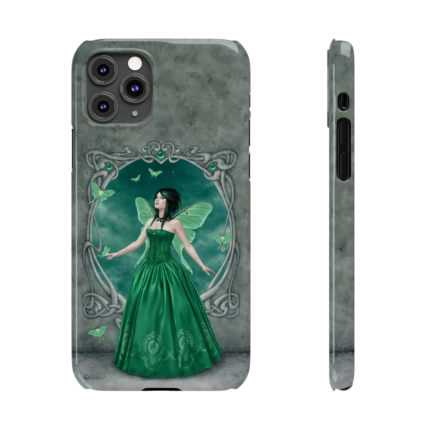 Phone Case - Emerald Birthstone Fairy