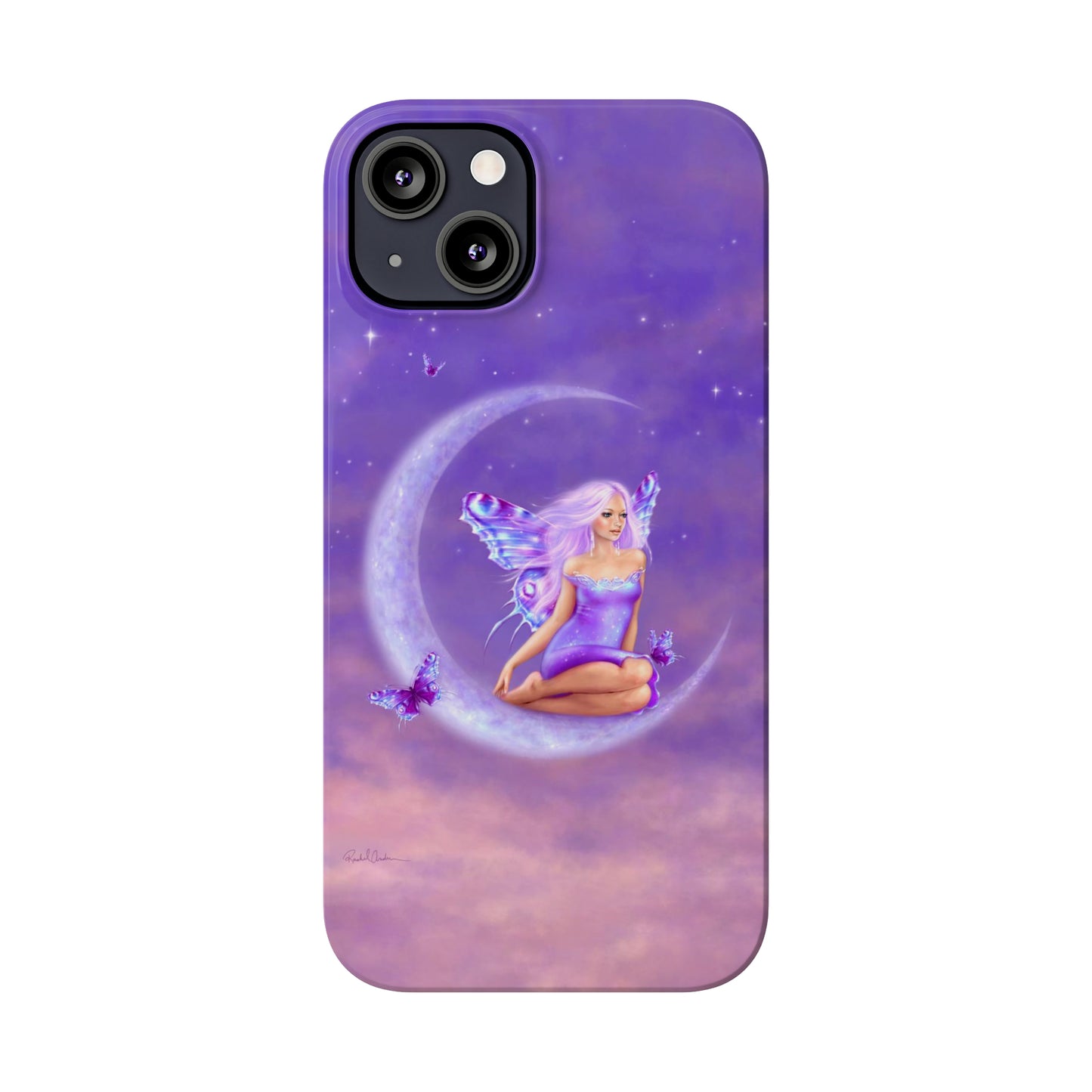 Slim Phone Case - Lavender Moon