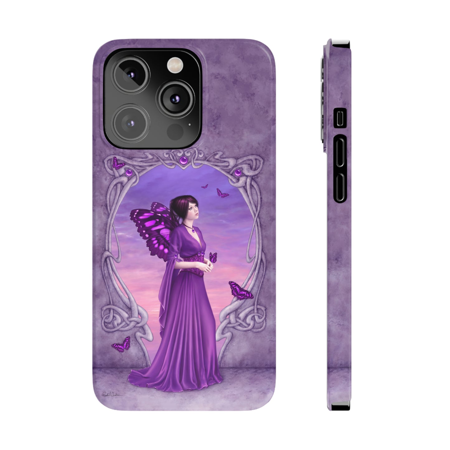 Phone Case - Amethyst Birthstone Fairy