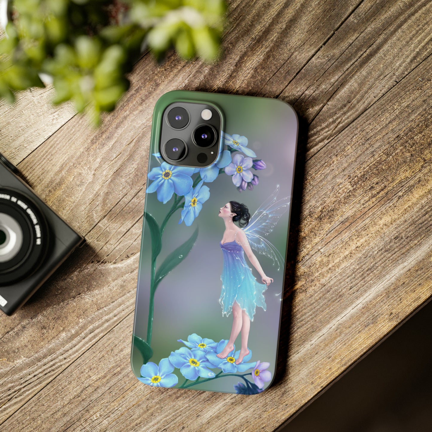 Slim Phone Case - Forget-Me-Not