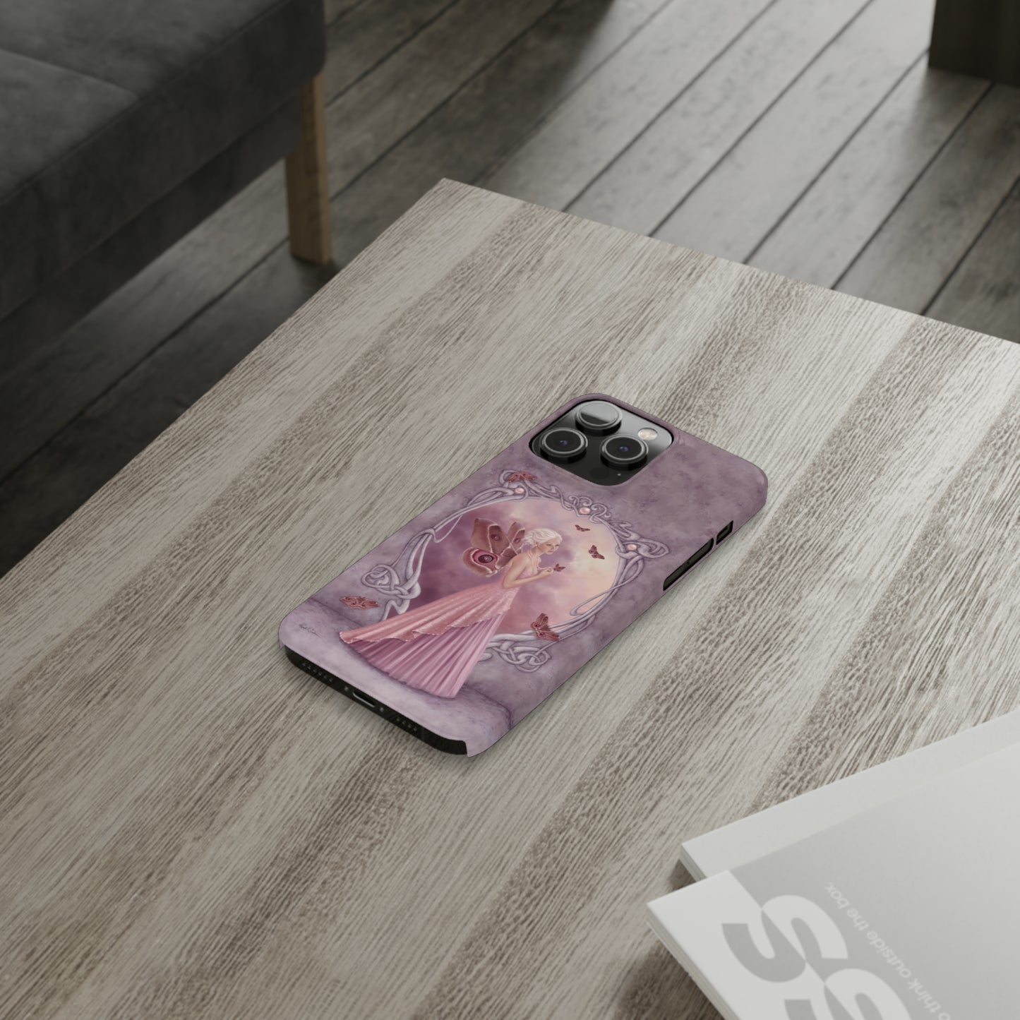 Phone Case - Pearl Birthstone Fairy