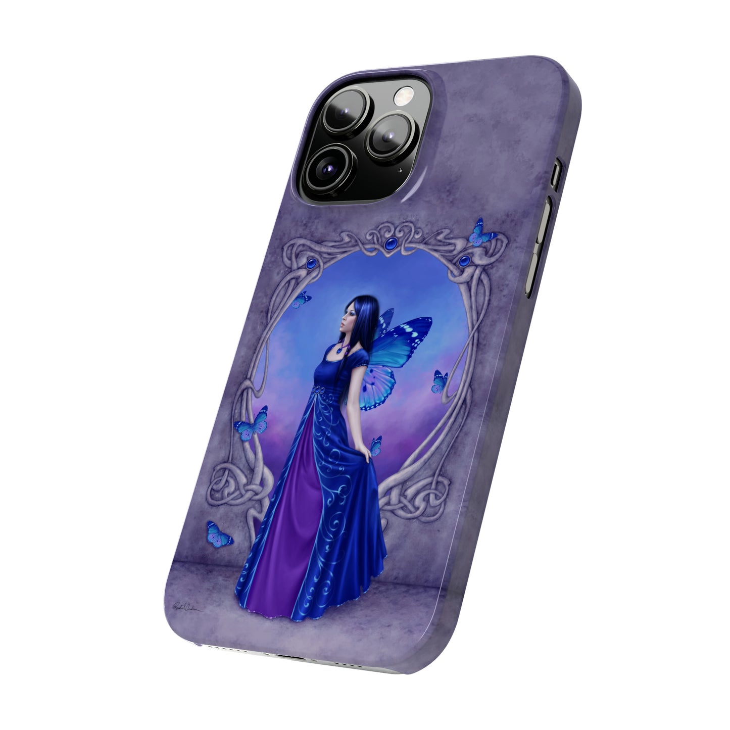 Phone Case - Sapphire Birthstone Fairy
