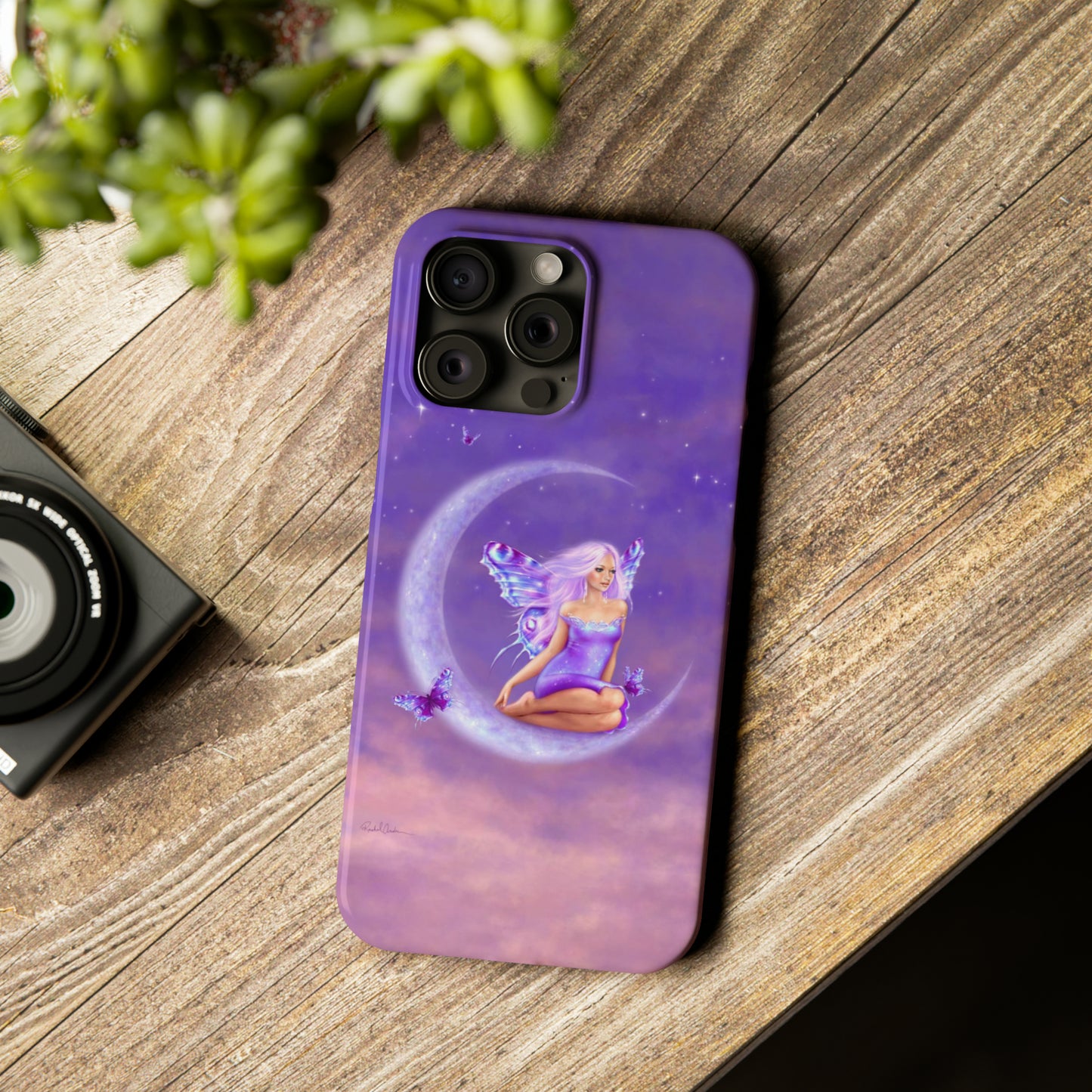 Slim Phone Case - Lavender Moon