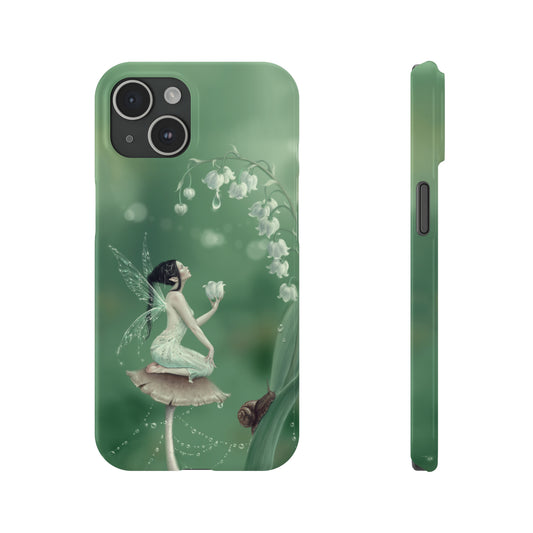 Slim Phone Case - Lily of the Valley