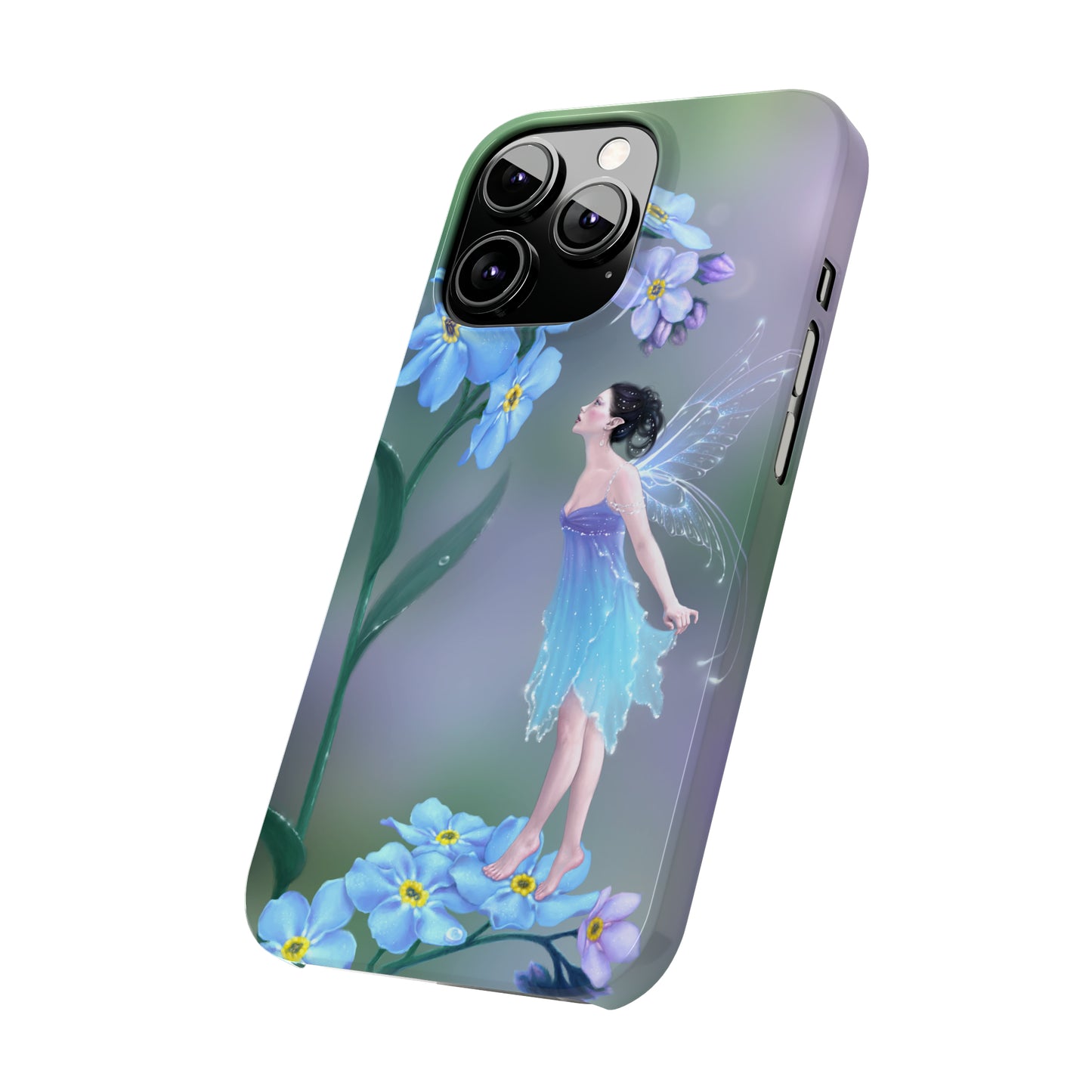 Slim Phone Case - Forget-Me-Not