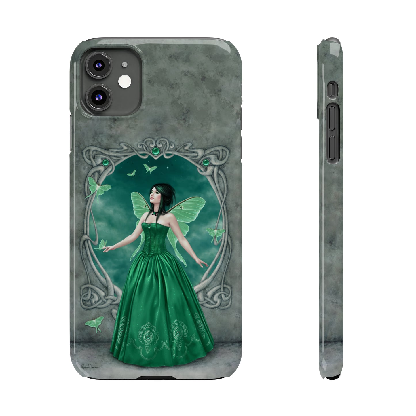 Phone Case - Emerald Birthstone Fairy