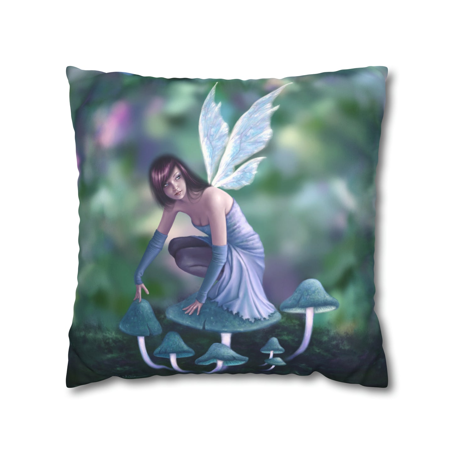 Throw Pillow Cover - Periwinkle