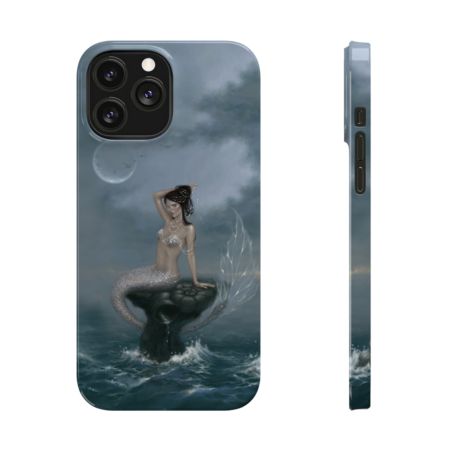 Slim Phone Case - Moon Tide