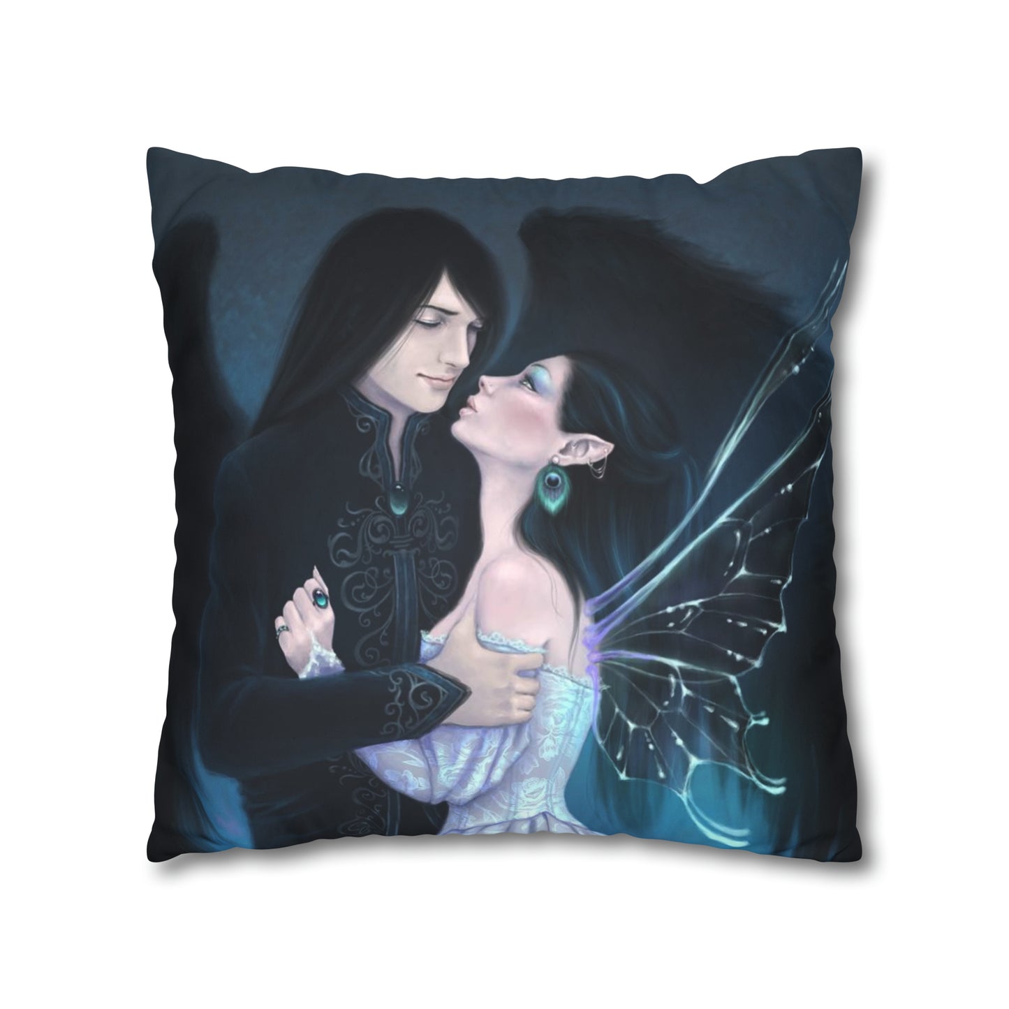 Throw Pillow Cover - Sapphire