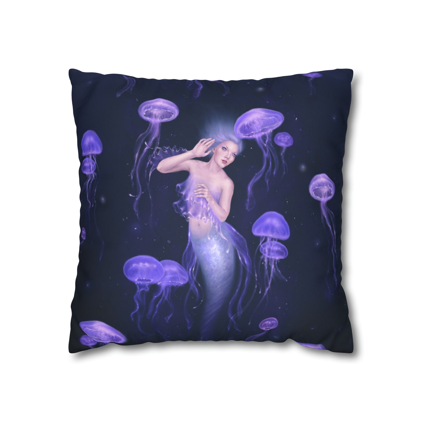 Throw Pillow Cover - Bioluminescence