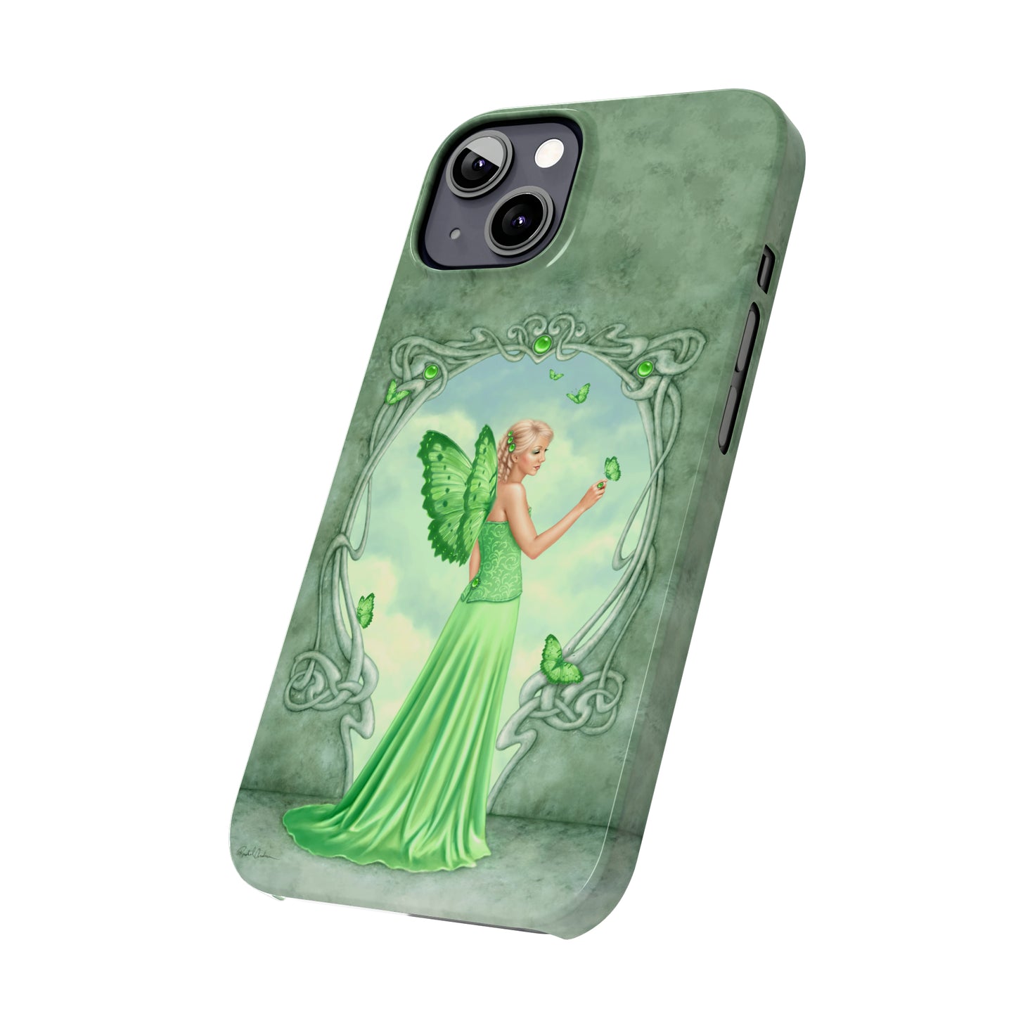 Phone Case - Peridot Birthstone Fairy