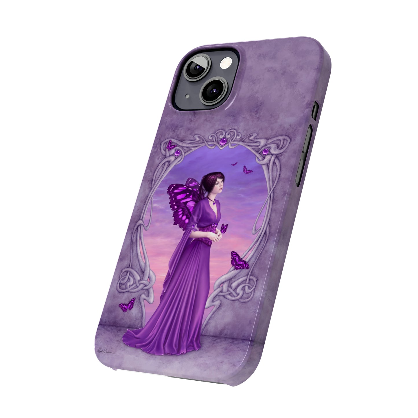 Phone Case - Amethyst Birthstone Fairy