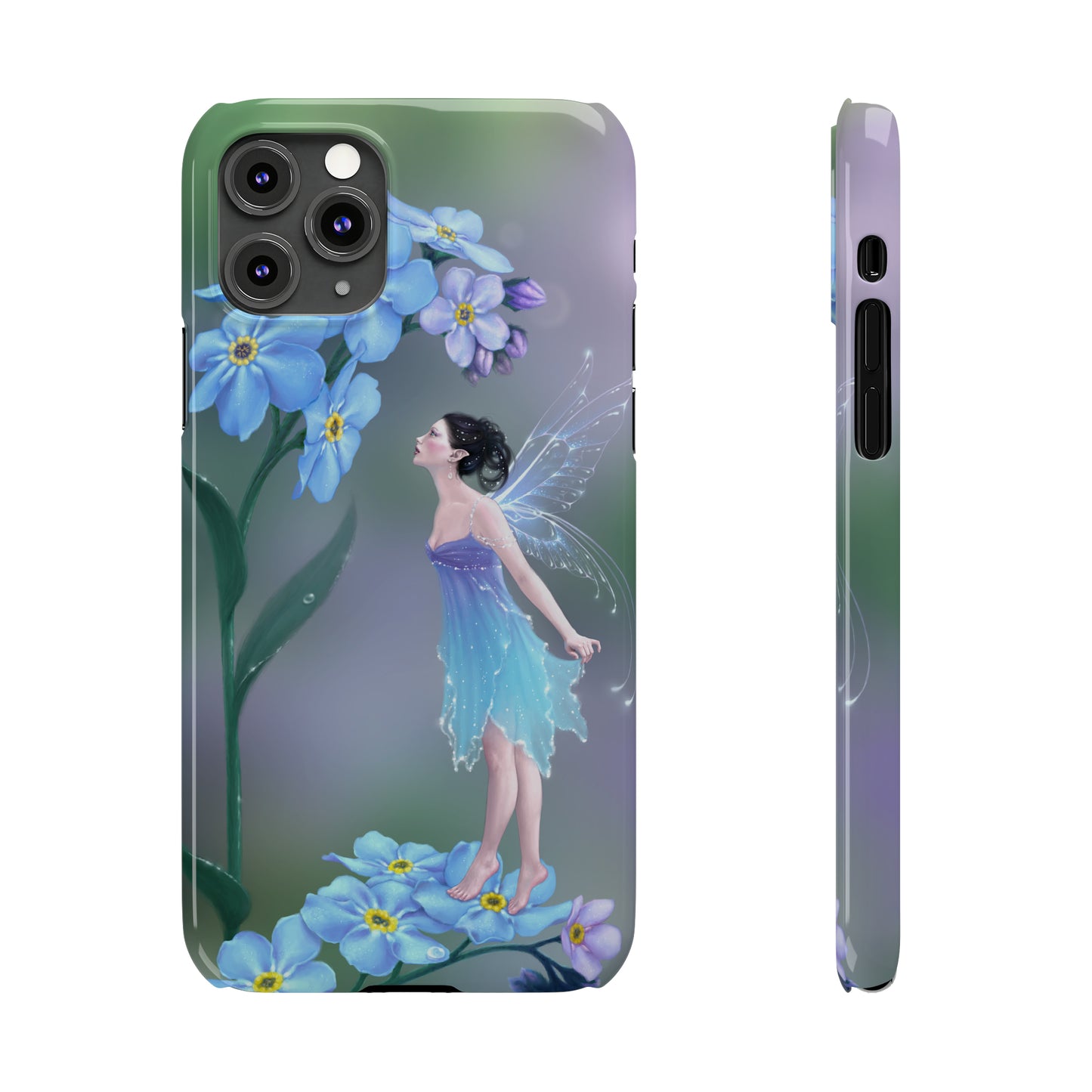 Slim Phone Case - Forget-Me-Not