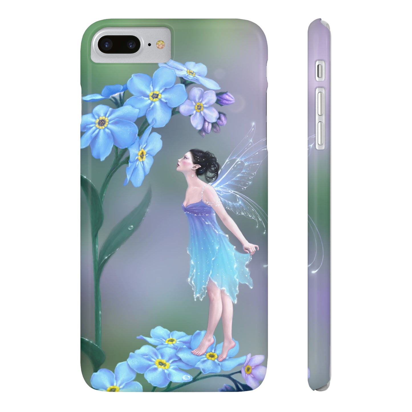 Slim Phone Case - Forget-Me-Not