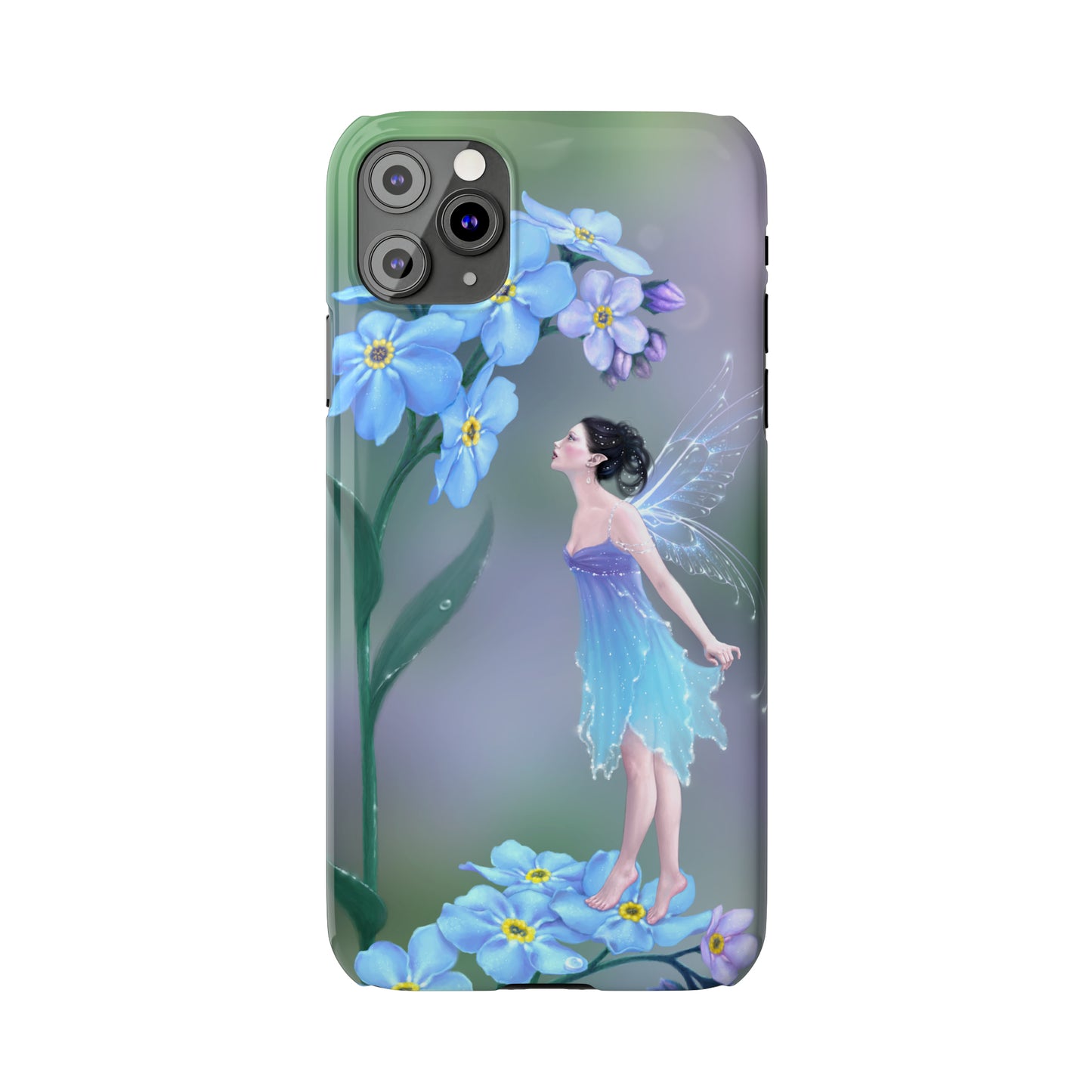 Slim Phone Case - Forget-Me-Not
