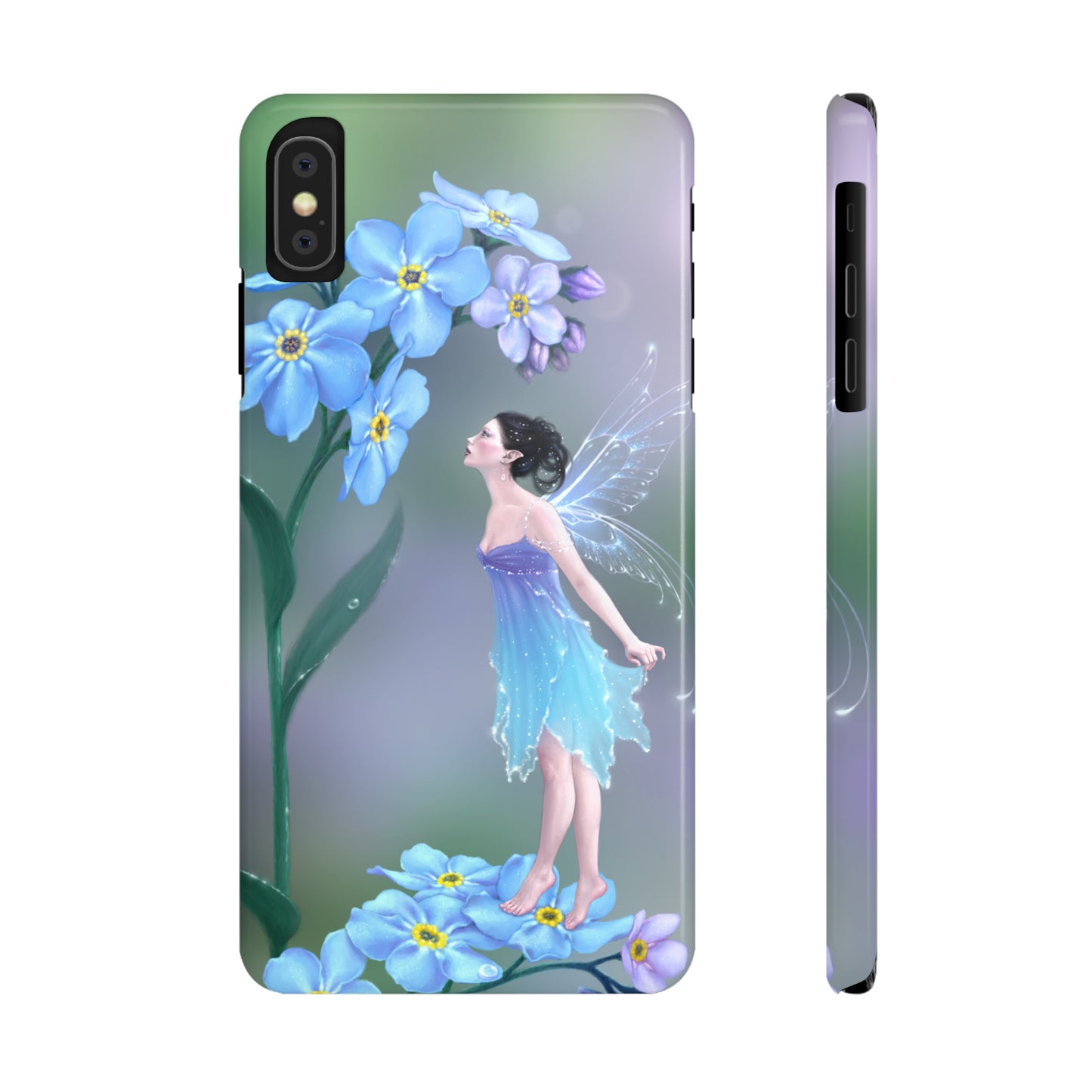 Slim Phone Case - Forget-Me-Not