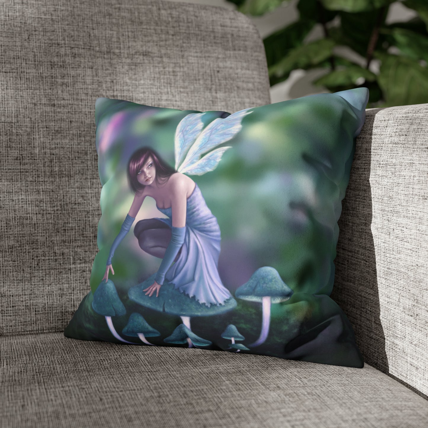 Throw Pillow Cover - Periwinkle