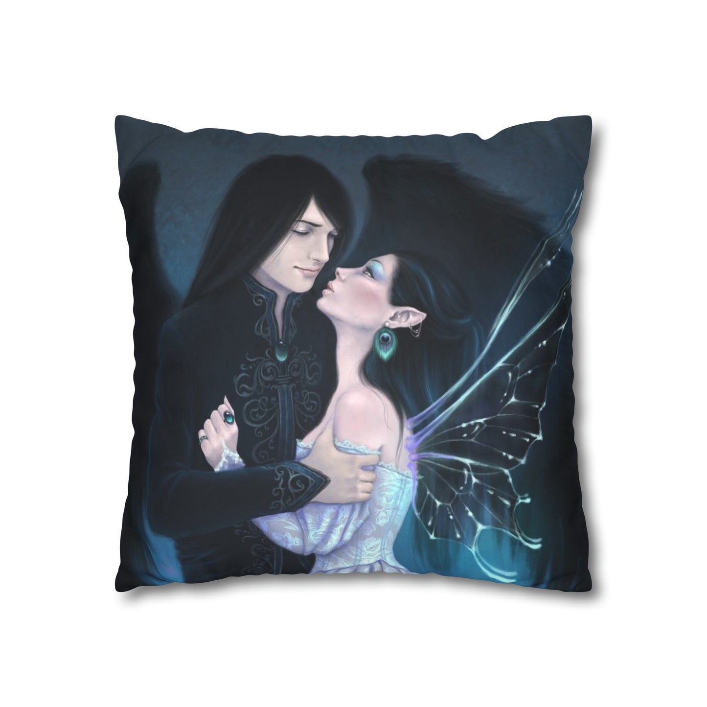 Throw Pillow Cover - Sapphire