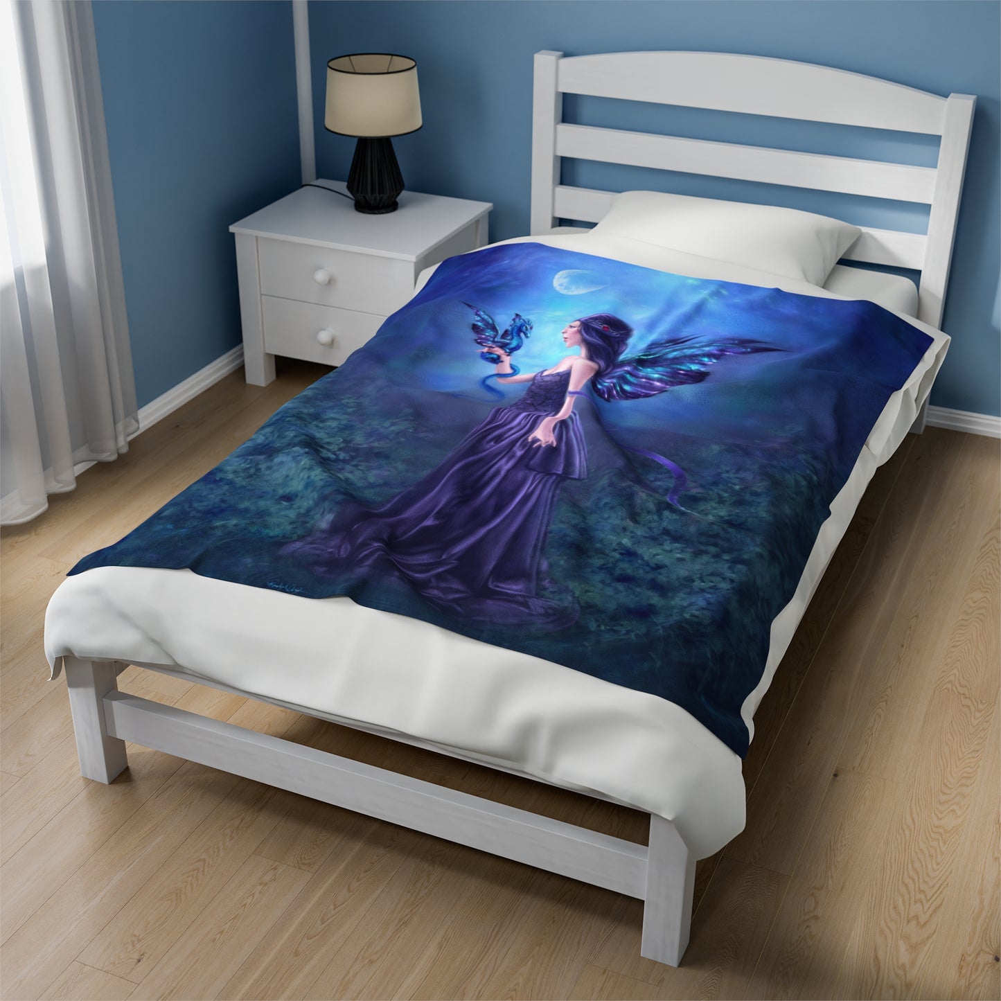 Velveteen Plush Blanket - Iridescent