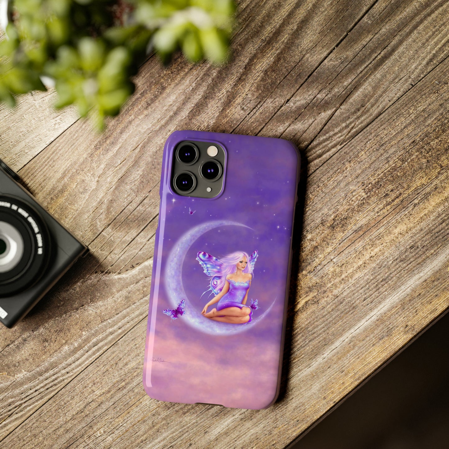 Slim Phone Case - Lavender Moon