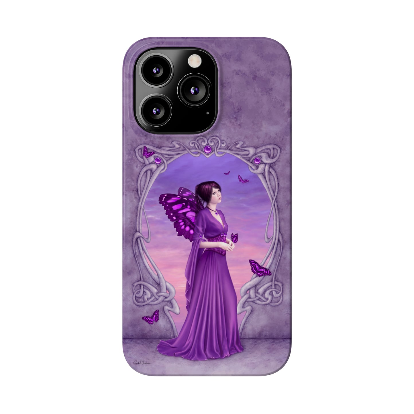 Phone Case - Amethyst Birthstone Fairy