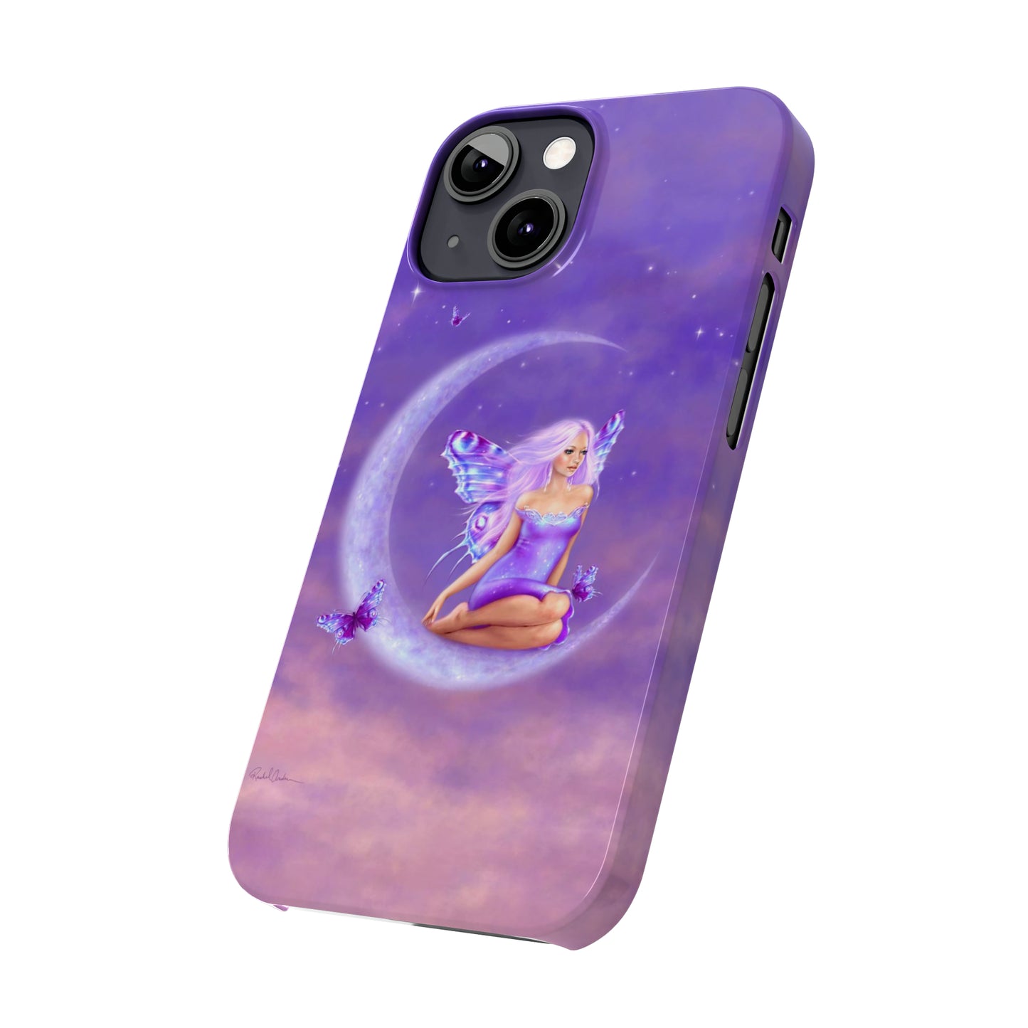 Slim Phone Case - Lavender Moon