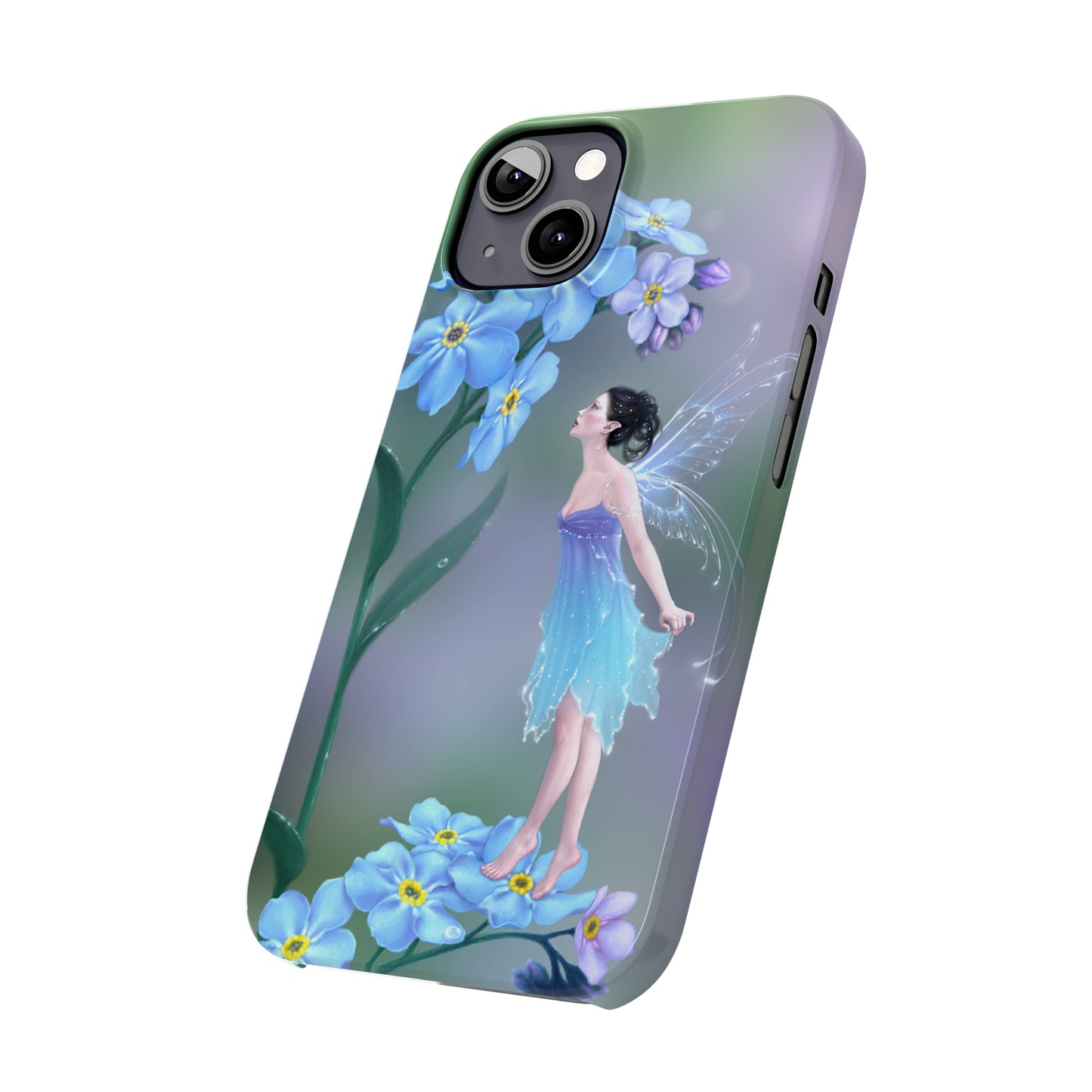 Slim Phone Case - Forget-Me-Not