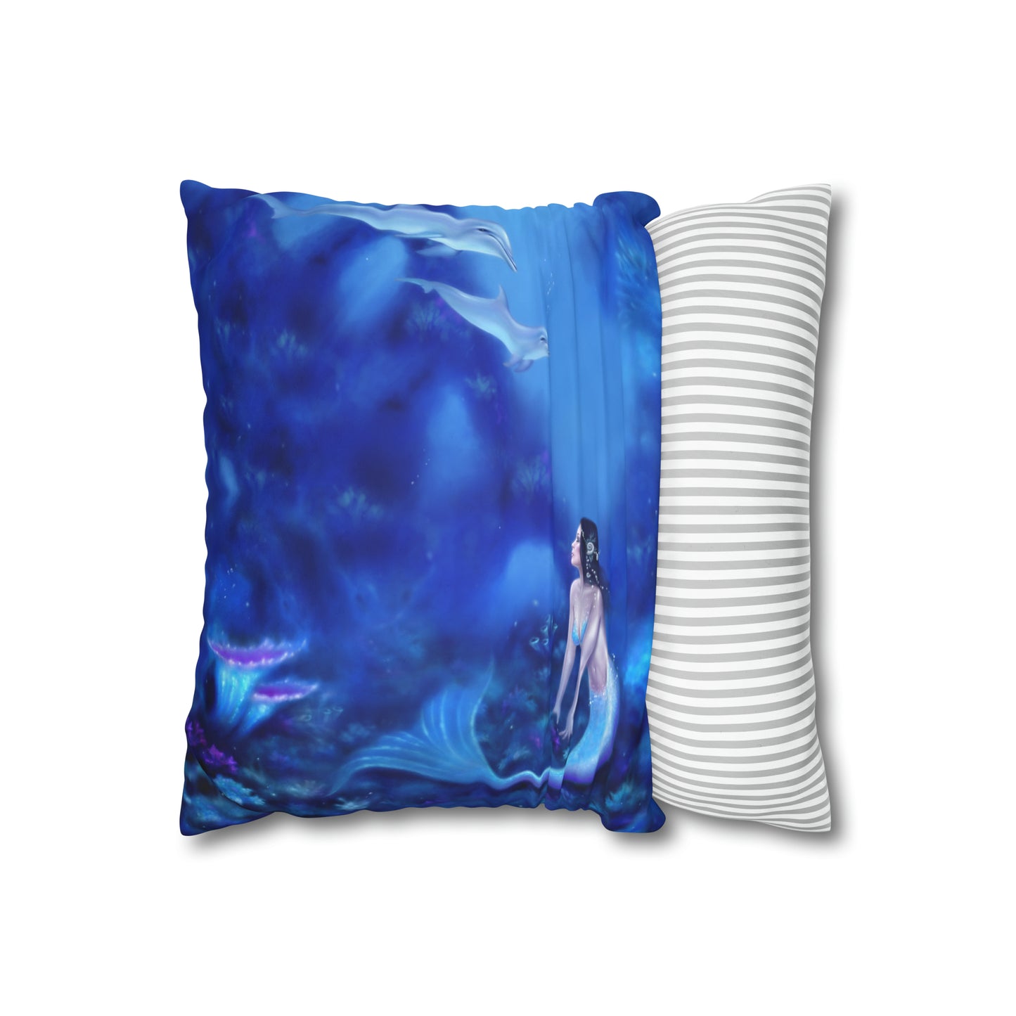 Throw Pillow Cover - Ultramarine