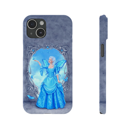 Phone Case - Blue Topaz Birthstone Fairy