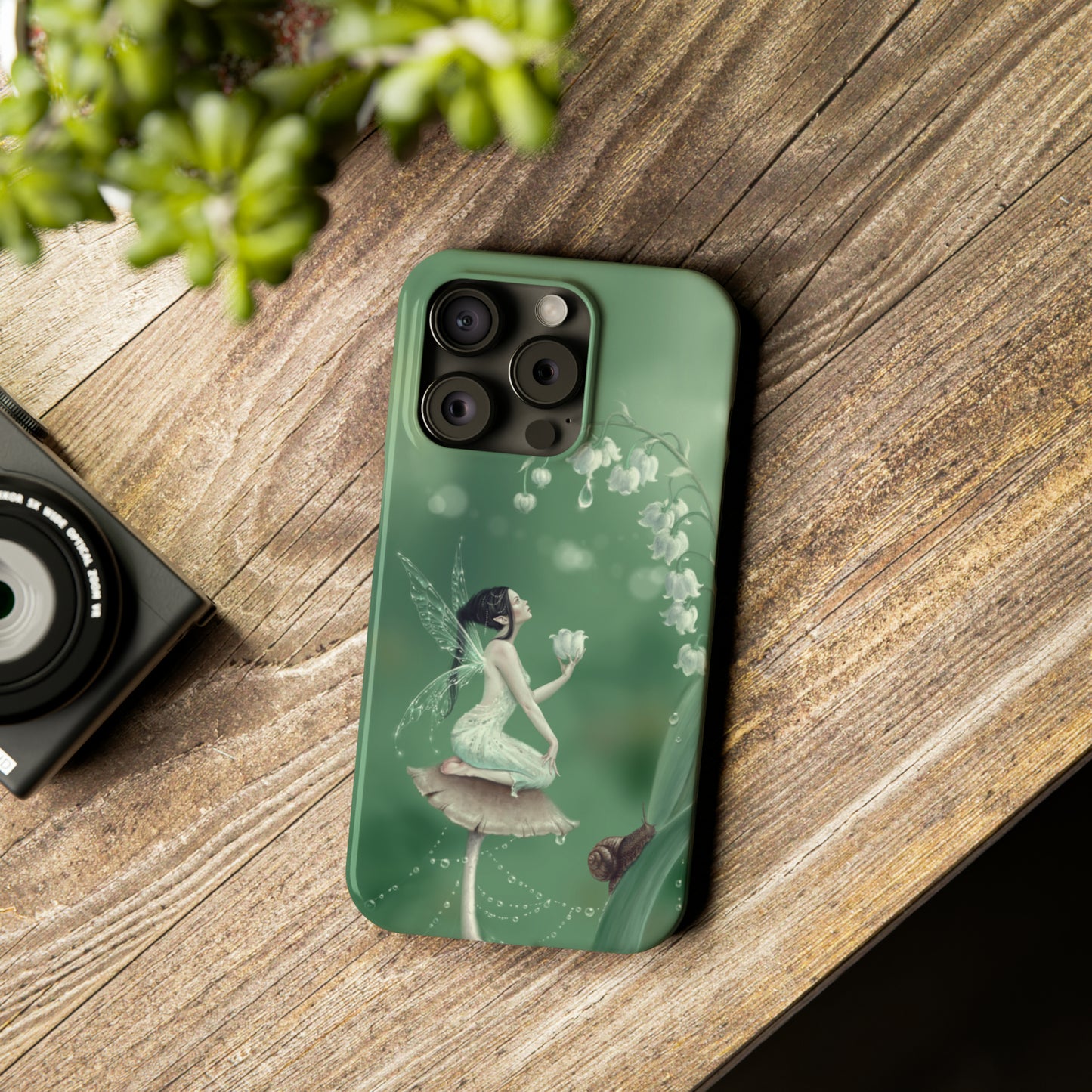 Slim Phone Case - Lily of the Valley
