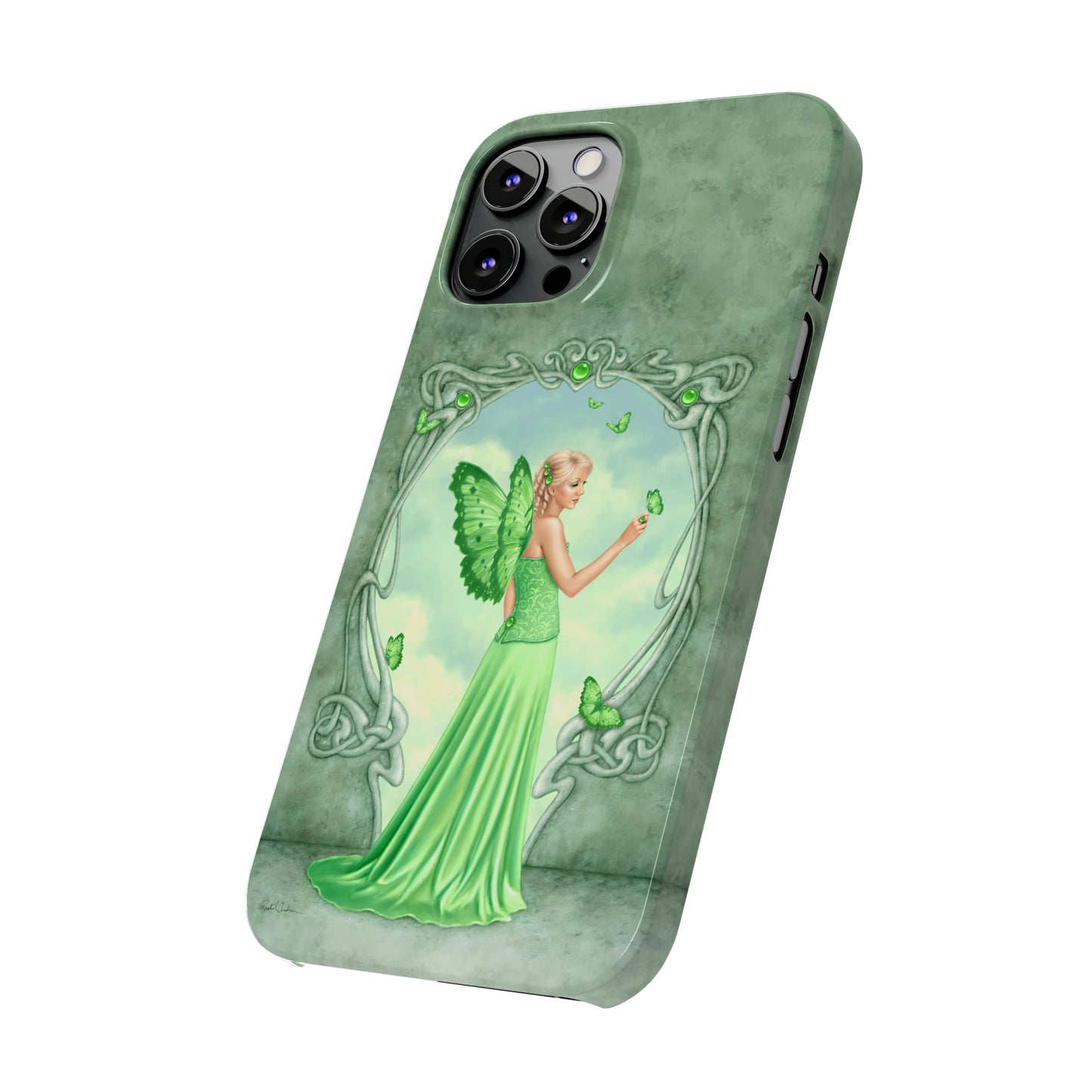 Phone Case - Peridot Birthstone Fairy