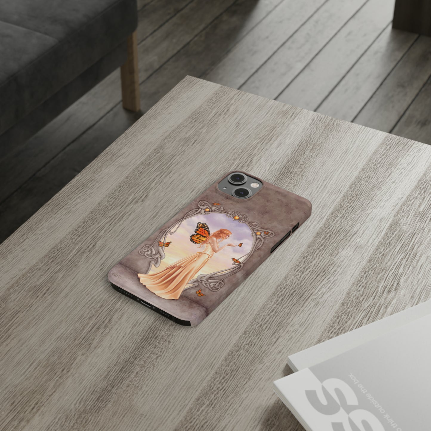 Phone Case - Citrine Birthstone Fairy