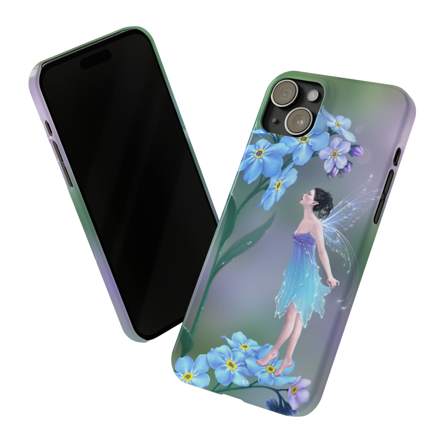 Slim Phone Case - Forget-Me-Not