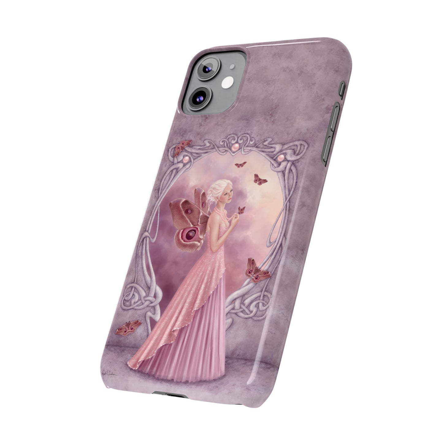 Phone Case - Pearl Birthstone Fairy