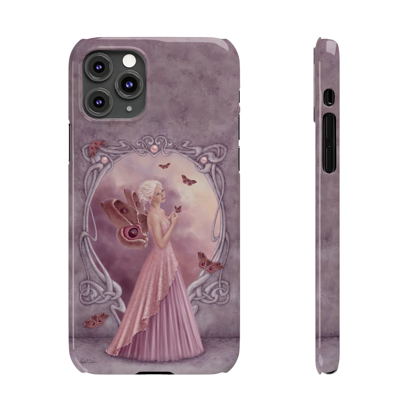 Phone Case - Pearl Birthstone Fairy