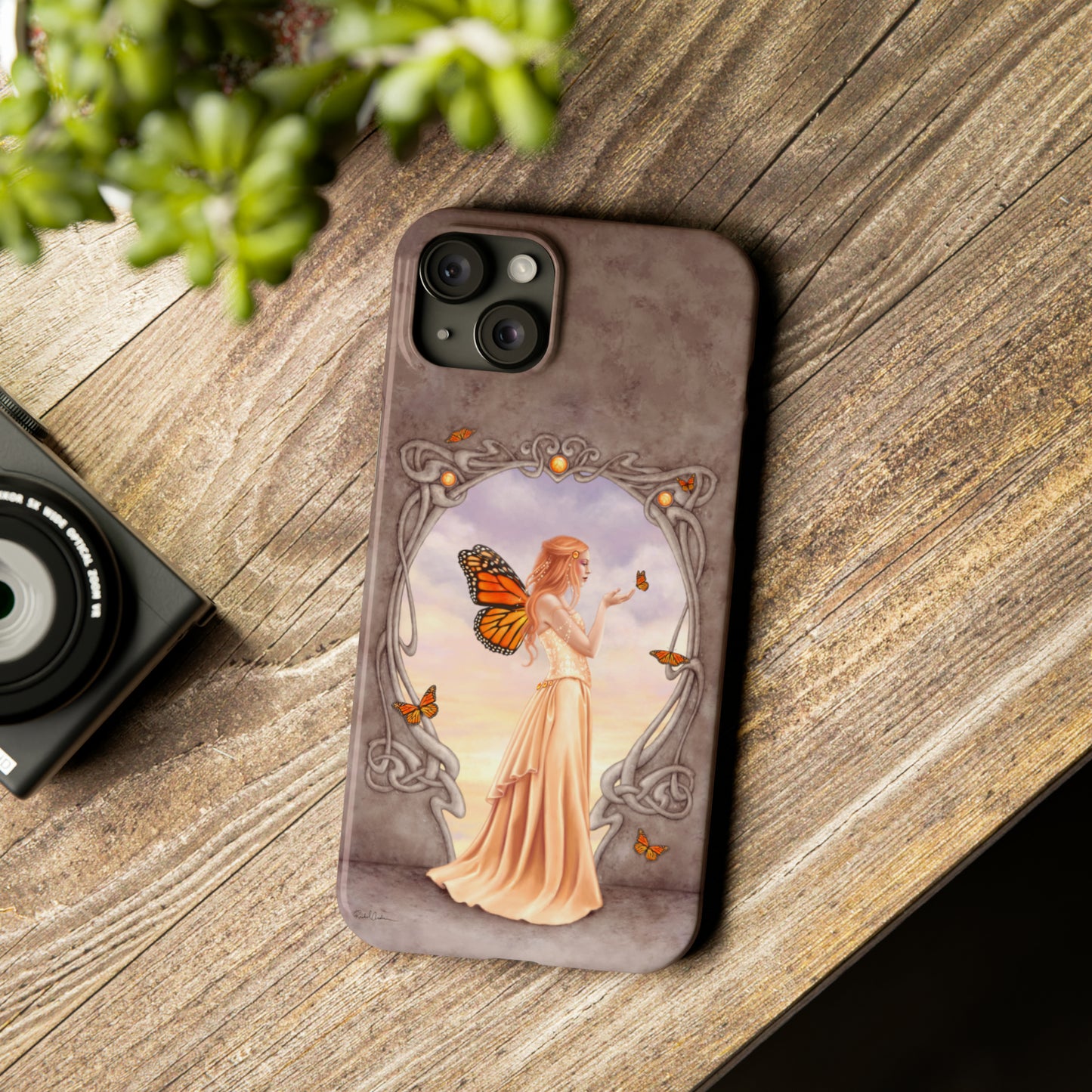 Phone Case - Citrine Birthstone Fairy