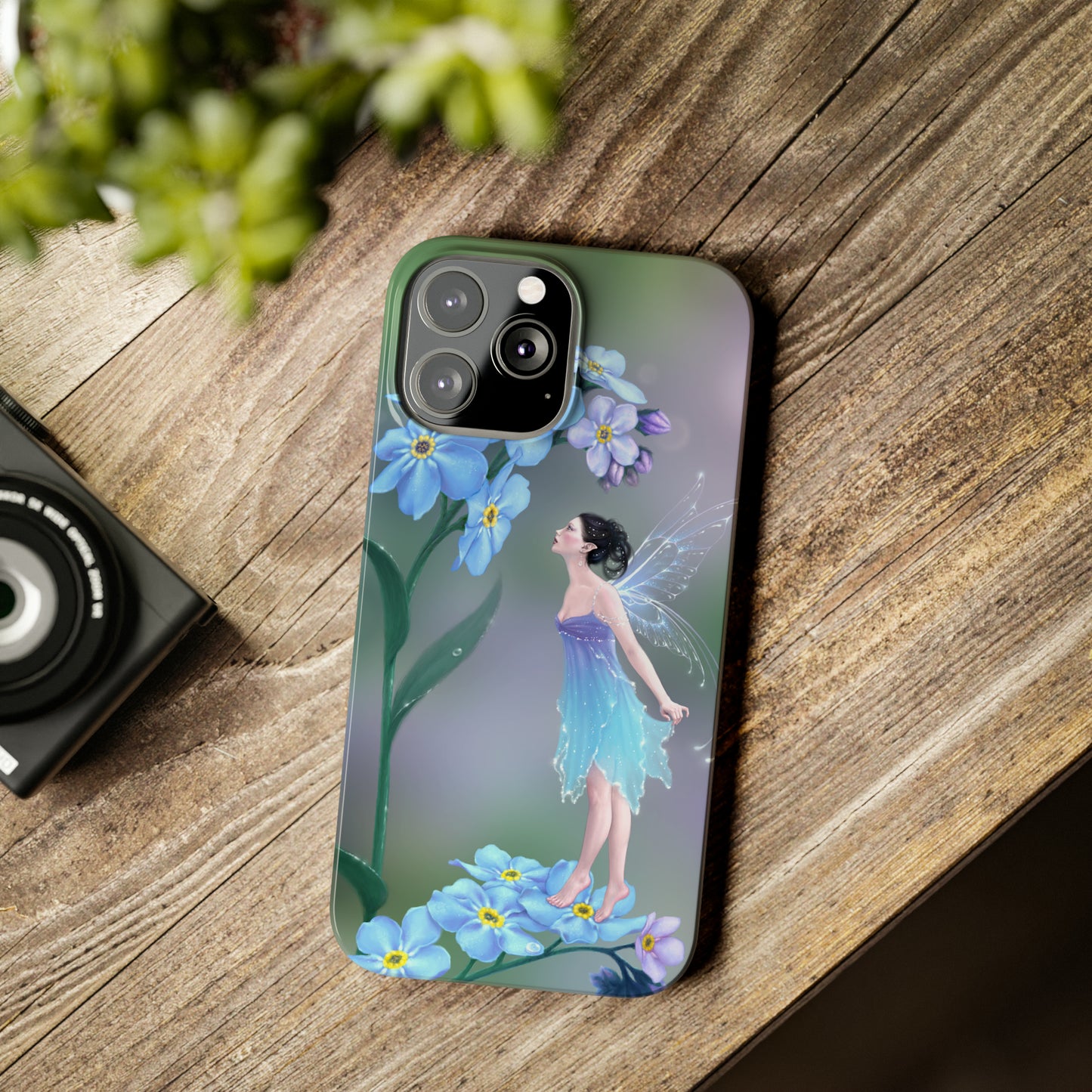 Slim Phone Case - Forget-Me-Not