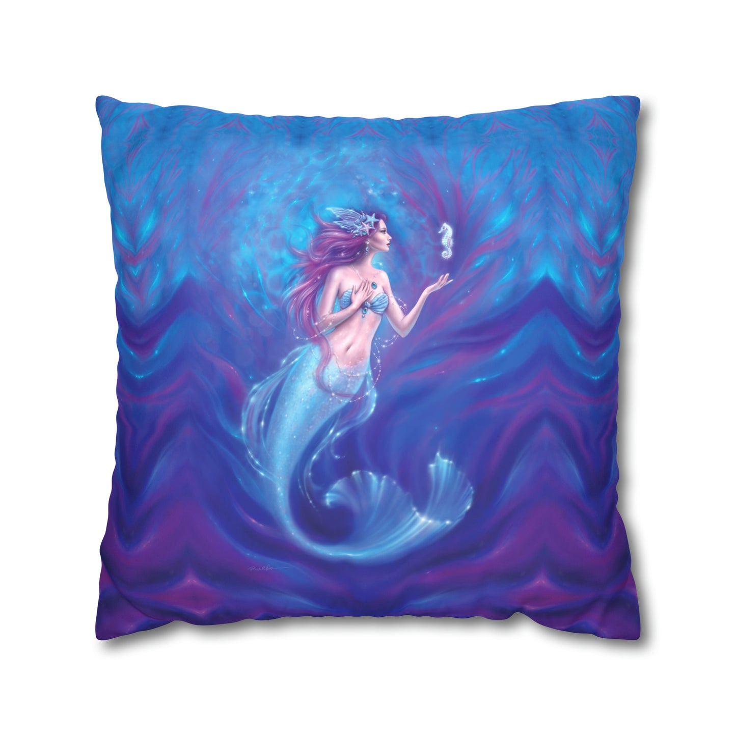 Throw Pillow Cover - Coral