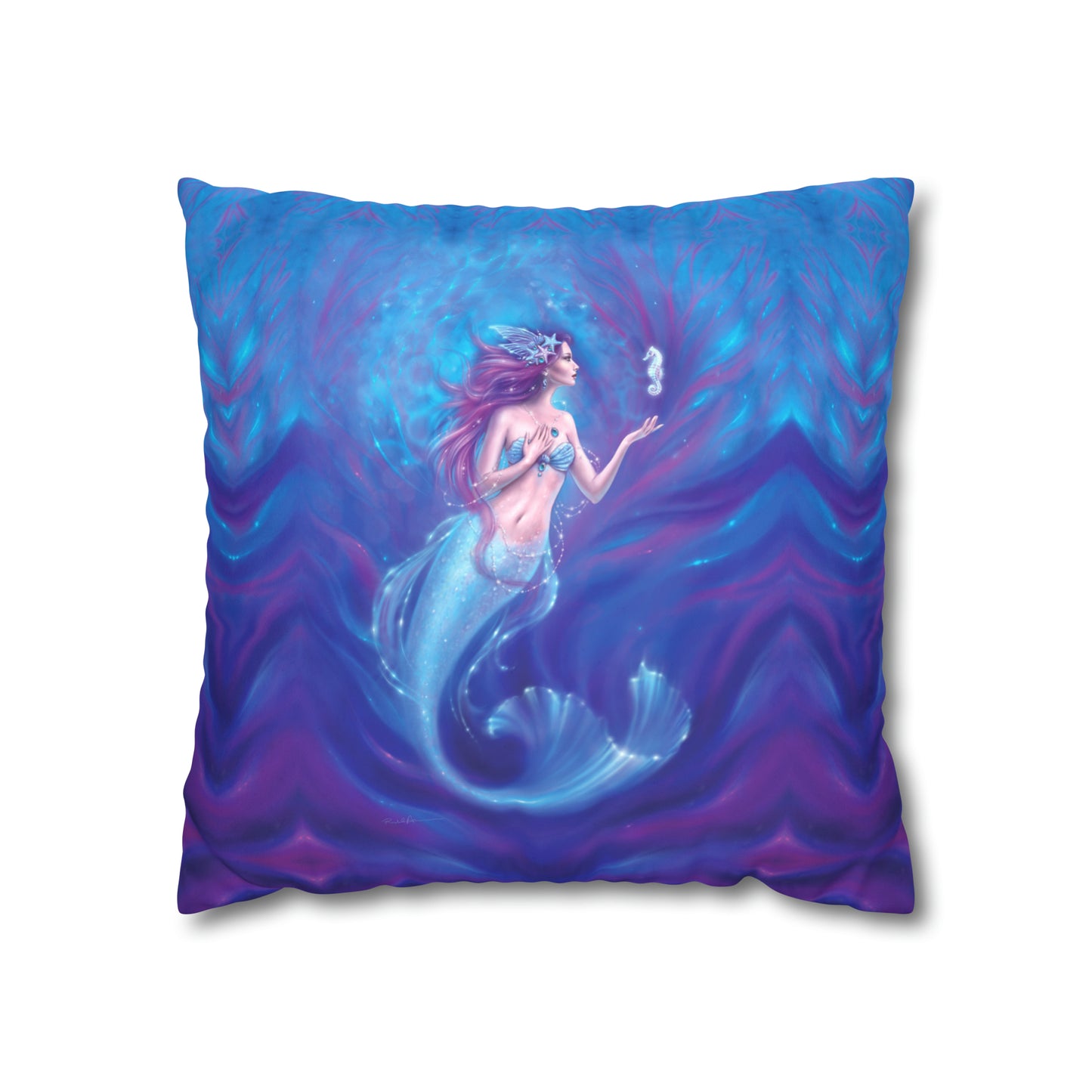 Throw Pillow Cover - Coral